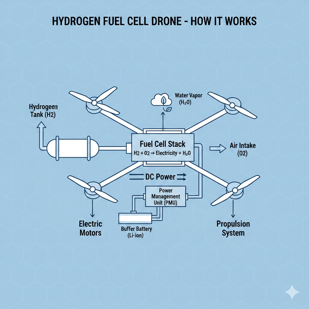 hydrogen drone explained